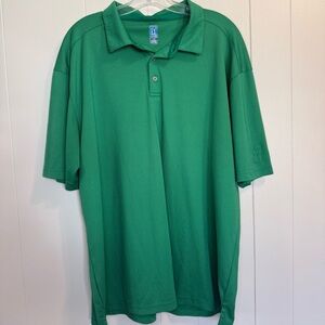 PGA Tour Vibrant Green Golf Polo Shirt XXL
